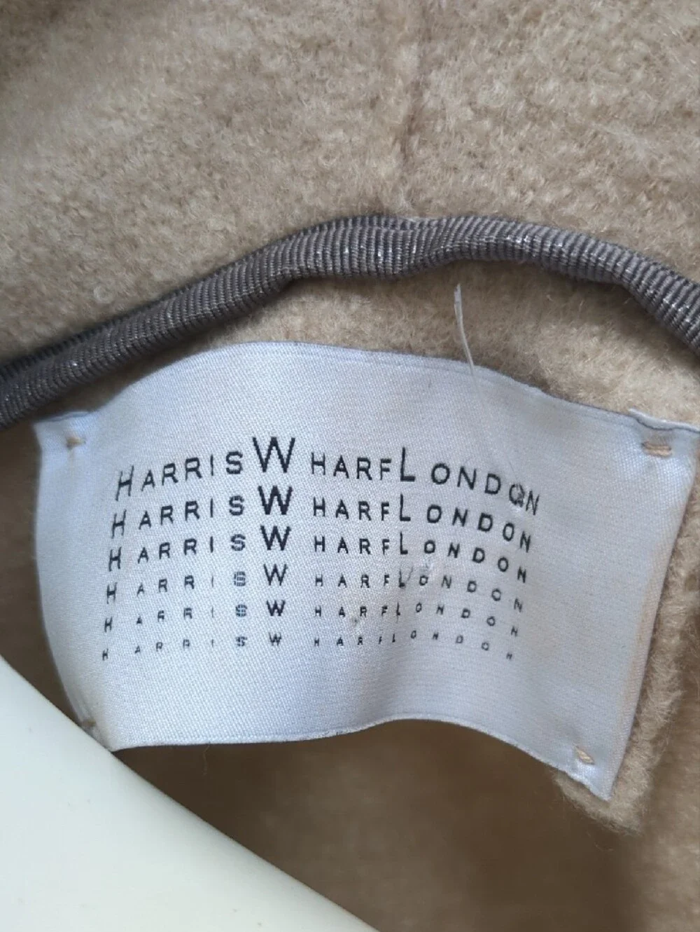 Harris Warf London Draped Open-Front Sweater Coat